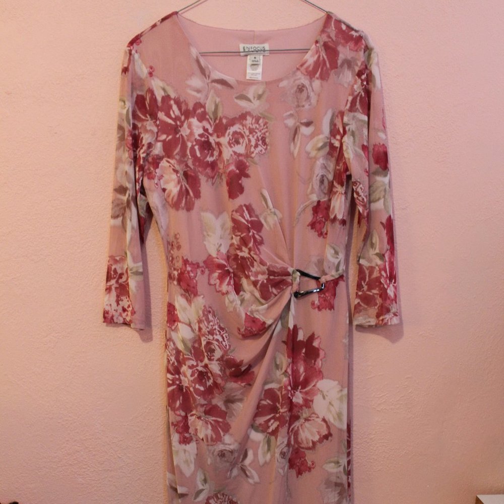 Floral lace dress